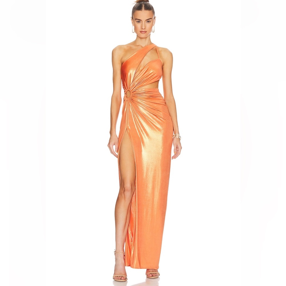 J.Angelique Mahala Dress - XS - Metallic Orange